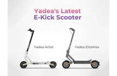 Convenience-Focused Modern E-Scooters