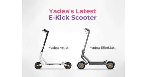 Convenience-Focused Modern E-Scooters