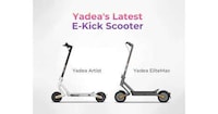 Convenience-Focused Modern E-Scooters Image 1
