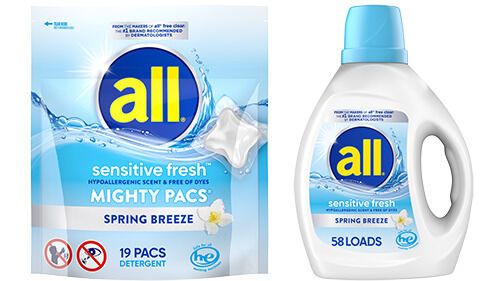 Allergen-Removing Laundry Detergents