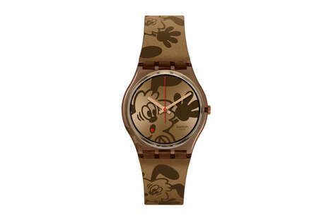 Bronzed Statue-Inspired Timepieces
