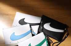 Sneaker-Resembling Leather Wallets