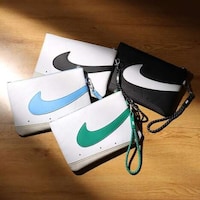 Sneaker-Resembling Leather Wallets