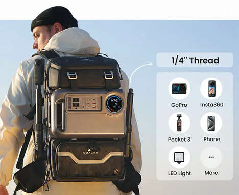 Modular Power Station Backpacks