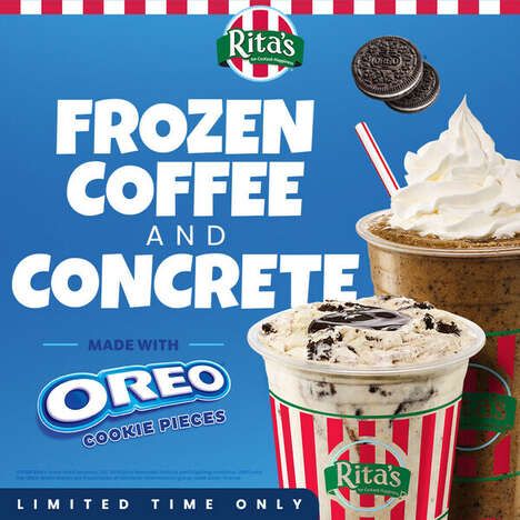 Cookie-Infused Frozen Coffees