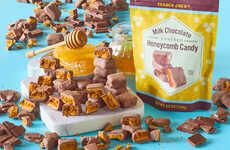 Chocolate-covered Honeycomb Candies