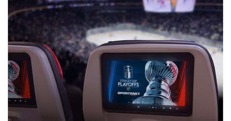 Sports-centric In-Flight Entertainment Systems