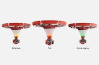 Hovering Soccer Referee Drones Image 8