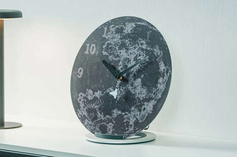 Moon-Inspired Wall Clocks