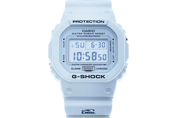 White Hospital-Style Watches: LMC Launches a New Collaborative G-SHOCK ...