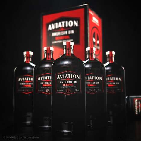 Antihero-Inspired Gin Bottles