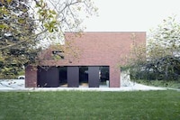 Geometric Red-Brick Suburban Homes Image 1
