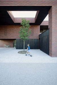 Geometric Red-Brick Suburban Homes Image 2