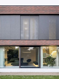 Geometric Red-Brick Suburban Homes Image 4