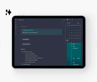 Templated Daily Planners