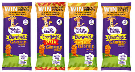 Collaboration Cartoon Cheese Snacks