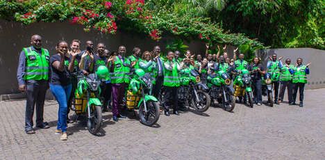 Kenyan E-Bike Service Partnerships