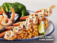 Street Corn Shrimp Meals Image 1