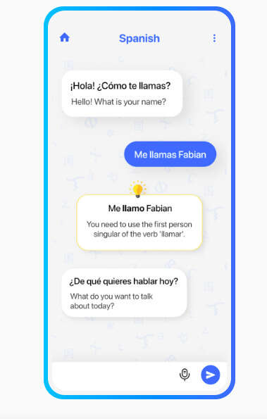 Efficient AI Language Learning