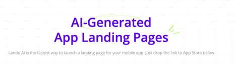 AI-Built Landing Pages