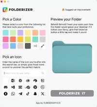 Personalized Desktop Folders Image 1
