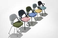 Kinetic Shell Contemporary Chairs