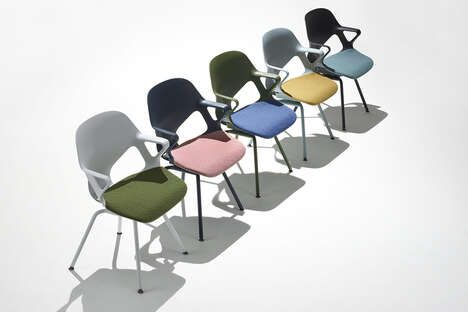 Kinetic Shell Contemporary Chairs