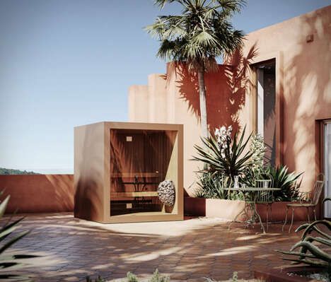 Ultra-Modern Luxury Saunas