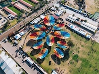 Music Festival Fabric Installations Image 3
