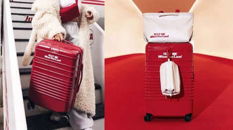 Cherry-Tonal Luggage Capsules