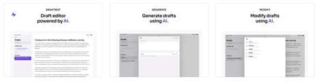 AI Draft Editors