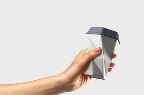 Collapsible Pocket Coffee Cups