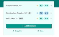 Virtual Meeting Timezone Checkers Image 1