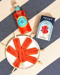 Icy Italian Gin Pops
