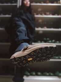 Sneaker-Like Leather Mules Image 3