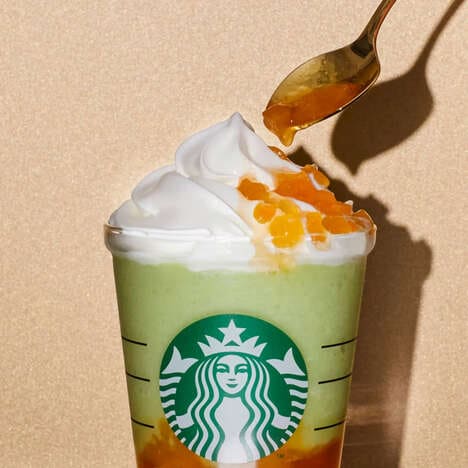 Blended Green Melon Beverages