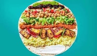 Vegetarian Paneer-Filled Wraps Image 1