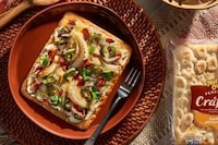 Garlicky Better-for-You Flatbreads Image 1