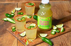 Jalapeño-Infused Limeade Drinks