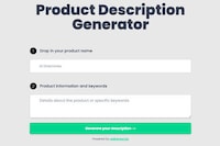 Product Description Generators