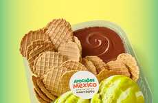 Avocado Gelato Snacks