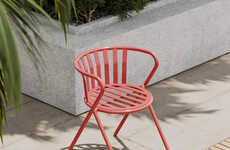 Colorful Metal Outdoor Chairs