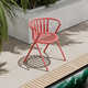Colorful Metal Outdoor Chairs Image 1