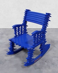 Motion Blur-Inspired Rocking Chairs Image 2