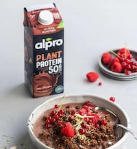 Plant-Based Protein-Rich Alt Milks