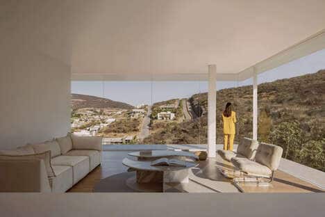 Dynamic Volume Hillside Houses