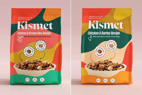 Freeze-Dried Dog Food Nuggets