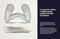Ergonomic Minimalist Gaming Controllers Image 7