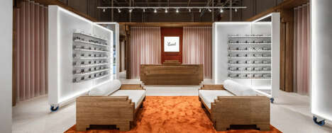 Pixelated Furnished Eyewear Stores