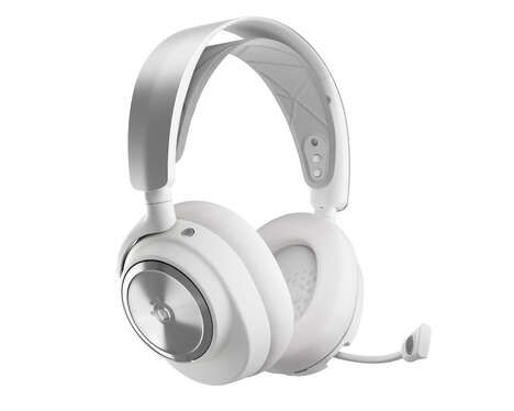 Chic White Gaming Headsets